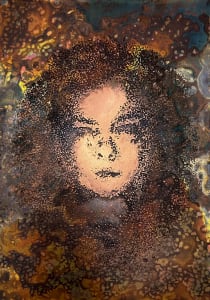 Self Portrait in Copper