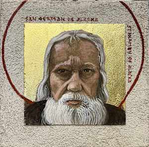 Saint Herman of Alaska of PM - Buon Fresco Icon
