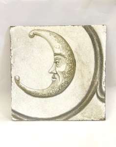 The Crescent Moon – Fresco Fragment