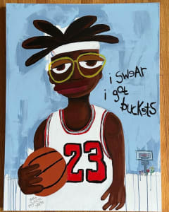I swear I got buckets