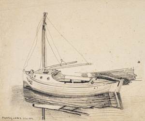 Untitled (Boat in Preston, Lancashire)