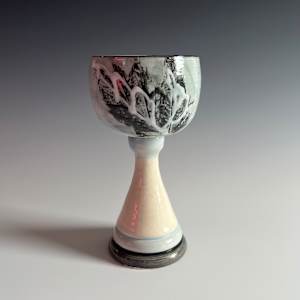 Goblet in Arctic Blue