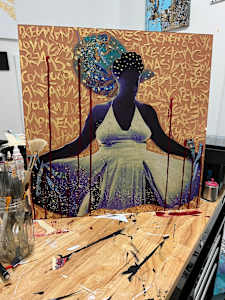Ocean of Shimmer - a plexiglass study