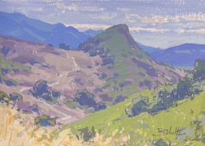"Trails Above Ojai"