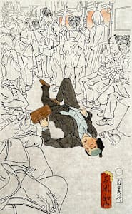 百眠百芺 Sleeping salaryman # 14