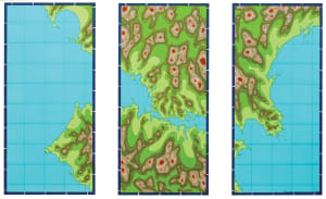 Strait in Three (Triptych)