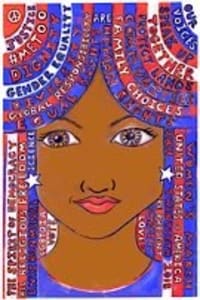 Framed Women's March Poster from 2018