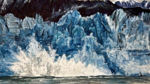 Hubbard Glacier Calving