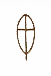 Untitled (cross and mandorla)