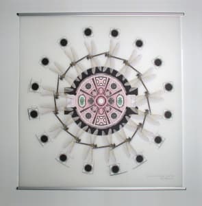 Bramante's Tiny Temple: Basement Floor Plan (dragonflies)