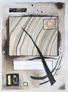 Gold Grey Study IV