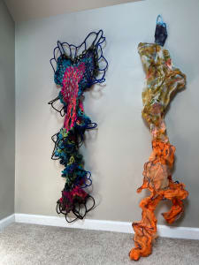 Fibrous netting for Neuro Plastic