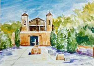 Santiario Chimayo in summer