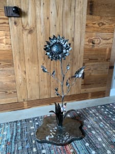 Sunflower Sculpture
