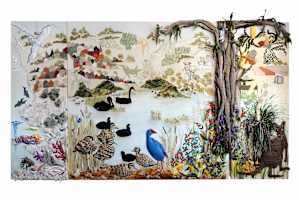 Fibre Art Triptych