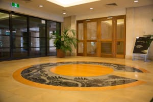 Stone Floor Inlay