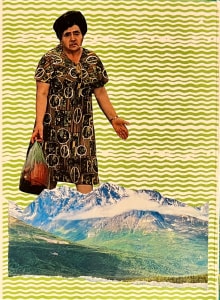 Grandma Goes Shopping In The Mountains