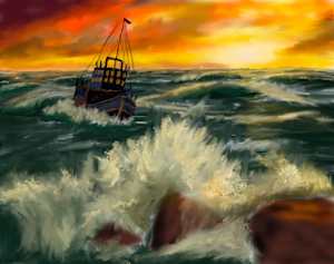 Stormy Sea