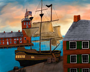 Boston Harbor - Calm Before The Storm