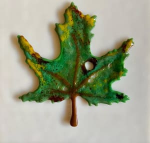 Fallen Leaves Series - Green Maple