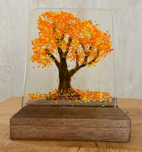 Fantasy Forest - yellow orange
