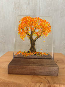 Fantasy Forest - yellow orange