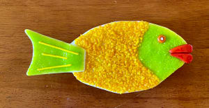 Garden Stake - Fish1946