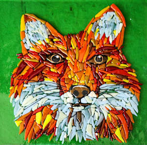 Fox Glass Panel