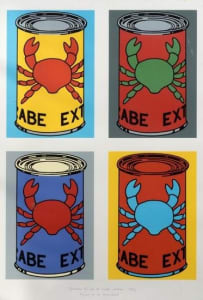 Quatre boites de crabe extra