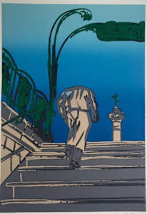 La sortie du metro Bastille
