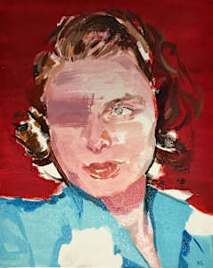 Disruptive portrait I (red