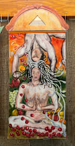 Peace Shrine Triptych | Shrine Arch Roof Gorgon