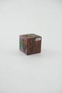 Hand Painted Wood Block