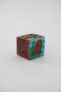 Hand Painted Wood Block