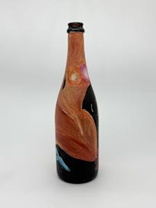 Painted Bottle 3 0f 3 Female Figure