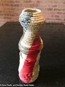 Red Stripe, Vase