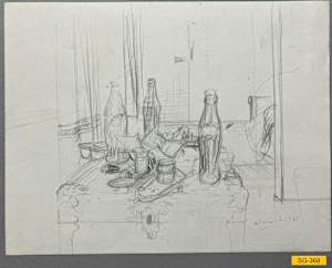 Still Life, Fort Knox BOQ Room