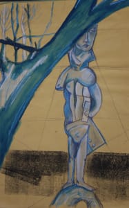 Odessa behind the Martyr Tree