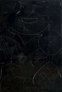 Scratched Black Mirror