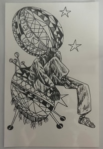 ‘Ubiquitious’ 2020, (Compendious Drawing)