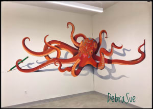 Octopus mural