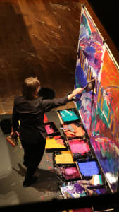 Bach/Busoni Chaconne - musicpaintingLIVE (2017)