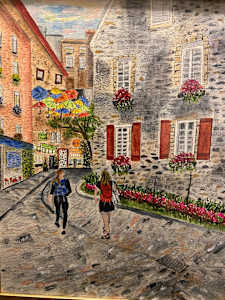 Walking Quebec city
