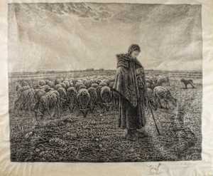 La Bergere (A Shepherdess)
