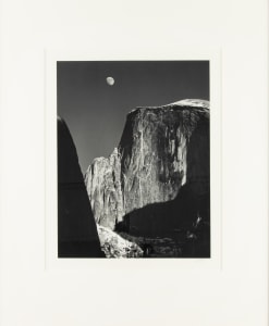 Moonrise and Half Dome