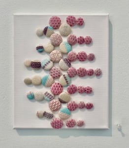 Pink buttons
