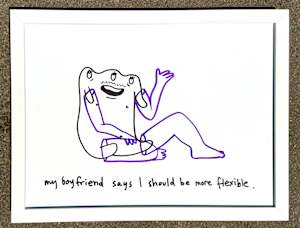 more flexible