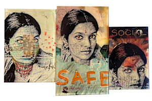 Jhumpa Lahiri Triptych