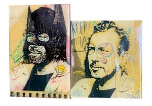 John Steinbeck Diptych