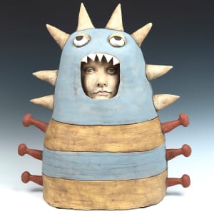 Blue and Yellow Monster Costume